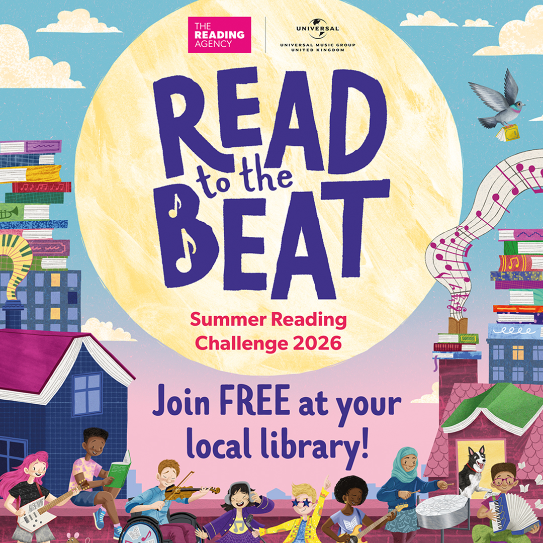Summer Reading Challenge 2026 - Read to the Beat! - Derby Days Out