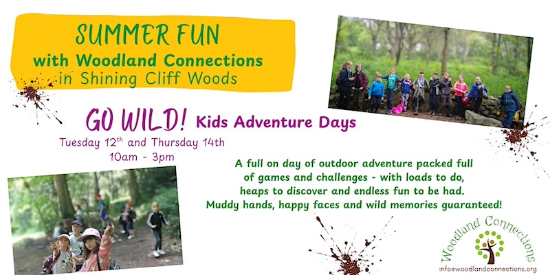 GO WILD! A Woodland Adventure Day for Children. - Derby Days Out