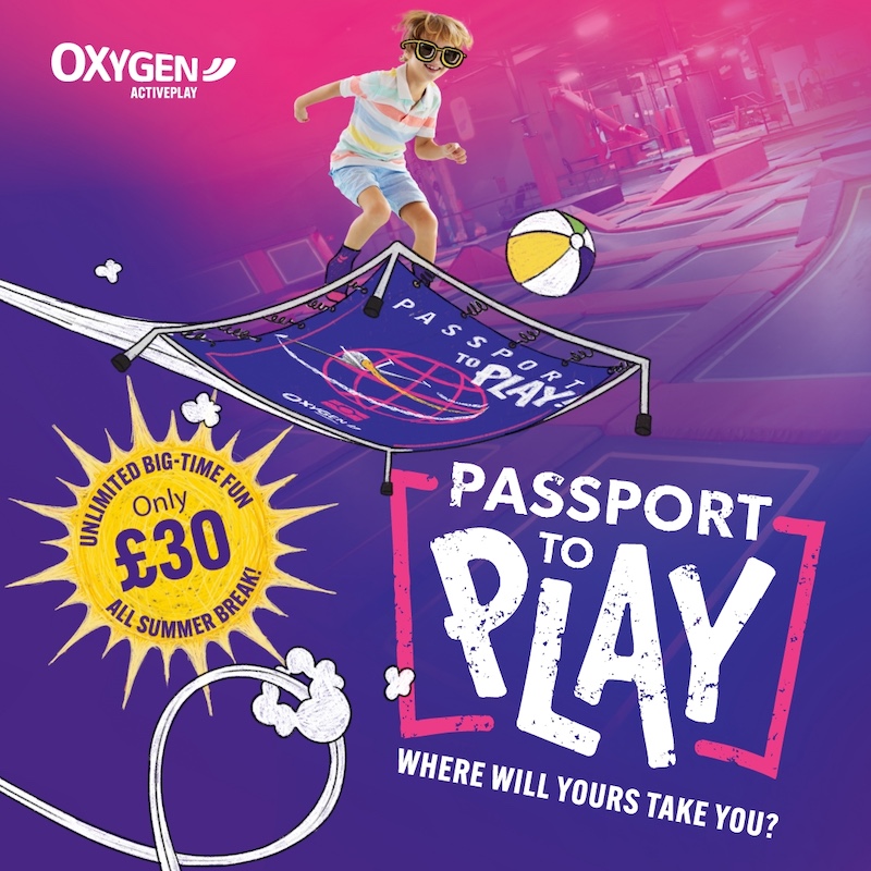 Oxygen Derby's Passport To Play - Derby Days Out