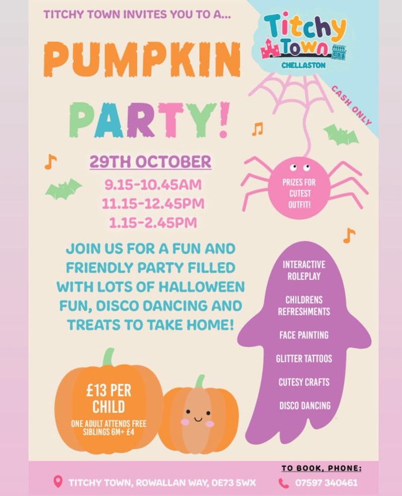 A Pumpkin Party! - Derby Days Out