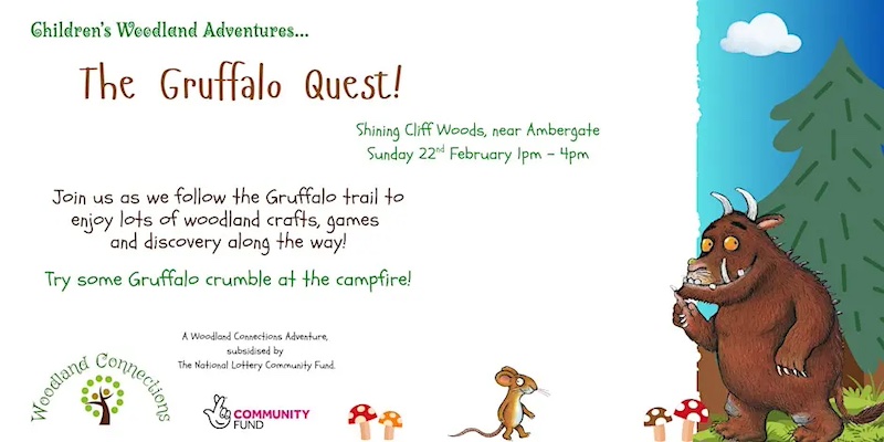 Kid's Woodland Adventures: The Gruffalo Quest - Derby Days Out