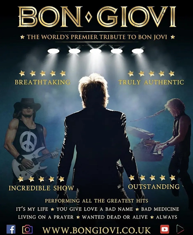 Bon Jovi Tribute Band - Derby Days Out