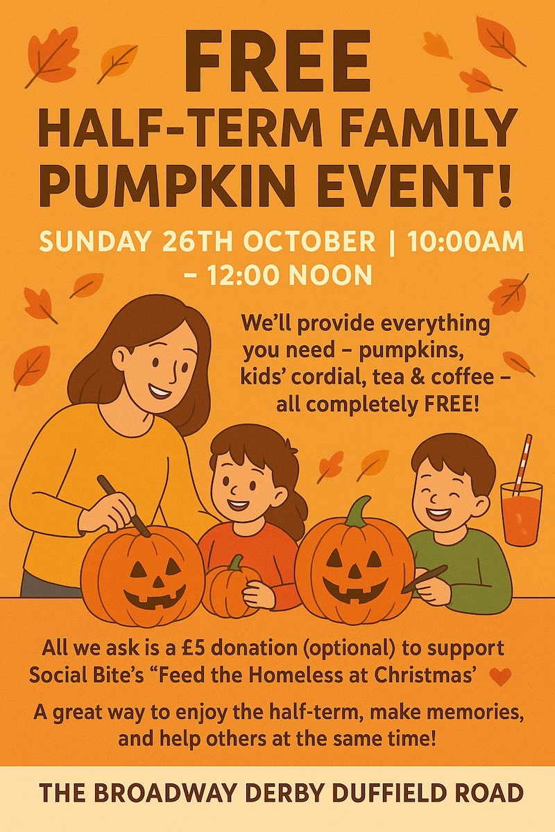 Family Pumpkin Event - Derby Days Out