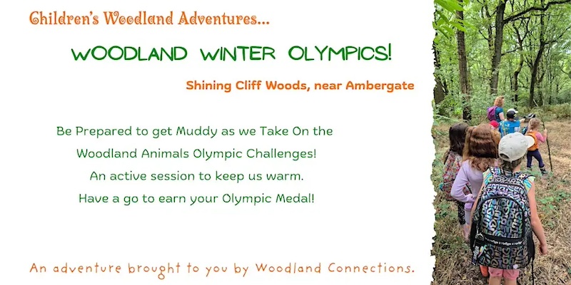 Kid's Woodland Adventures: Woodland Winter Olympics - Derby Days Out